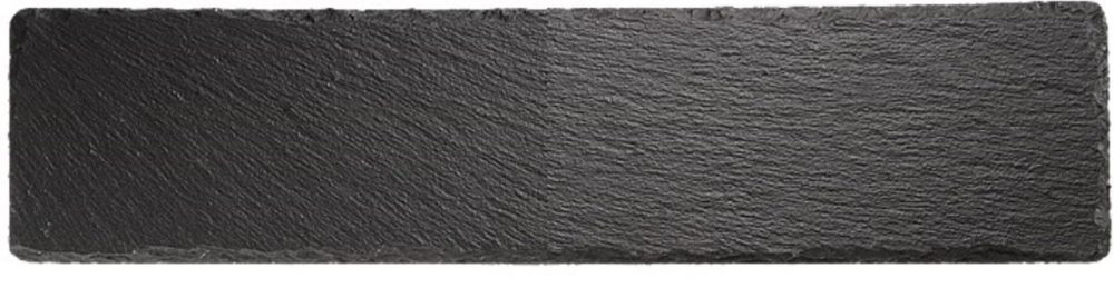 APS Untersetzer MORRA, 4er Set, Naturschiefer; 30x12x0.7 cm (LxBxH); schwarz; rechteckig