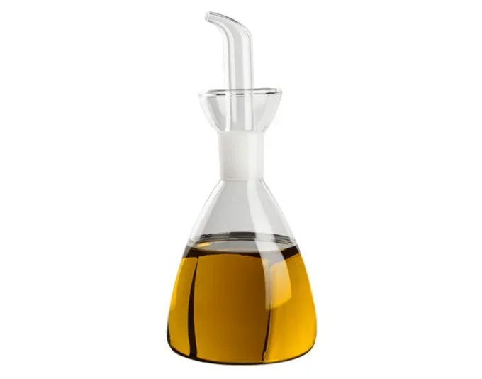 Ölflasche Glas konisch 500ml