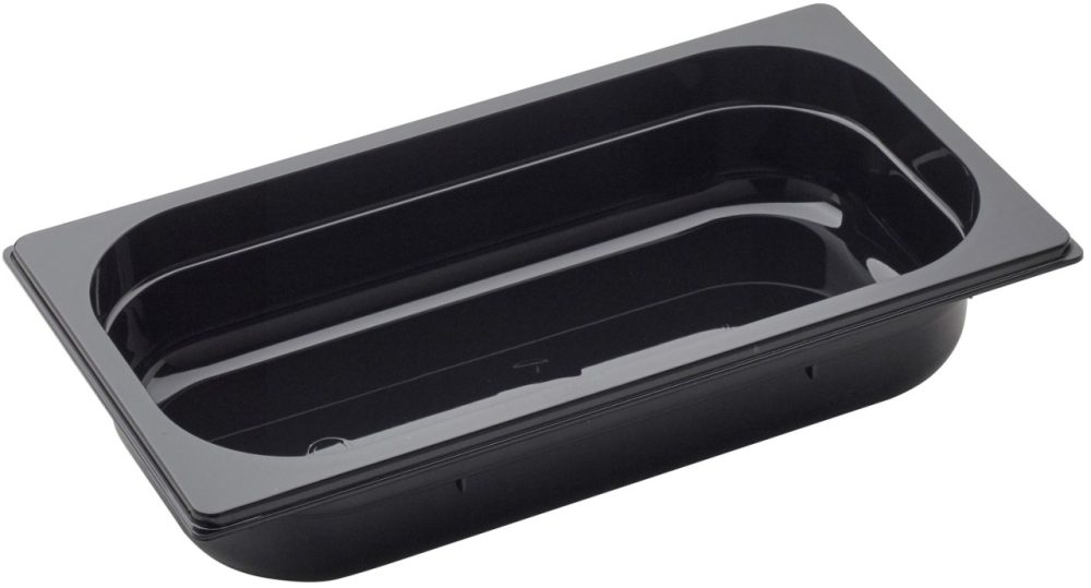 GN Behälter 1/3 Polycarbonat H6.5cm schwarz