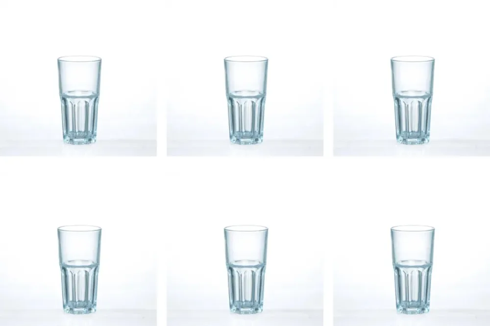 6er Set Granity Longdrinkbecher 31cl 2 5dl geeicht
