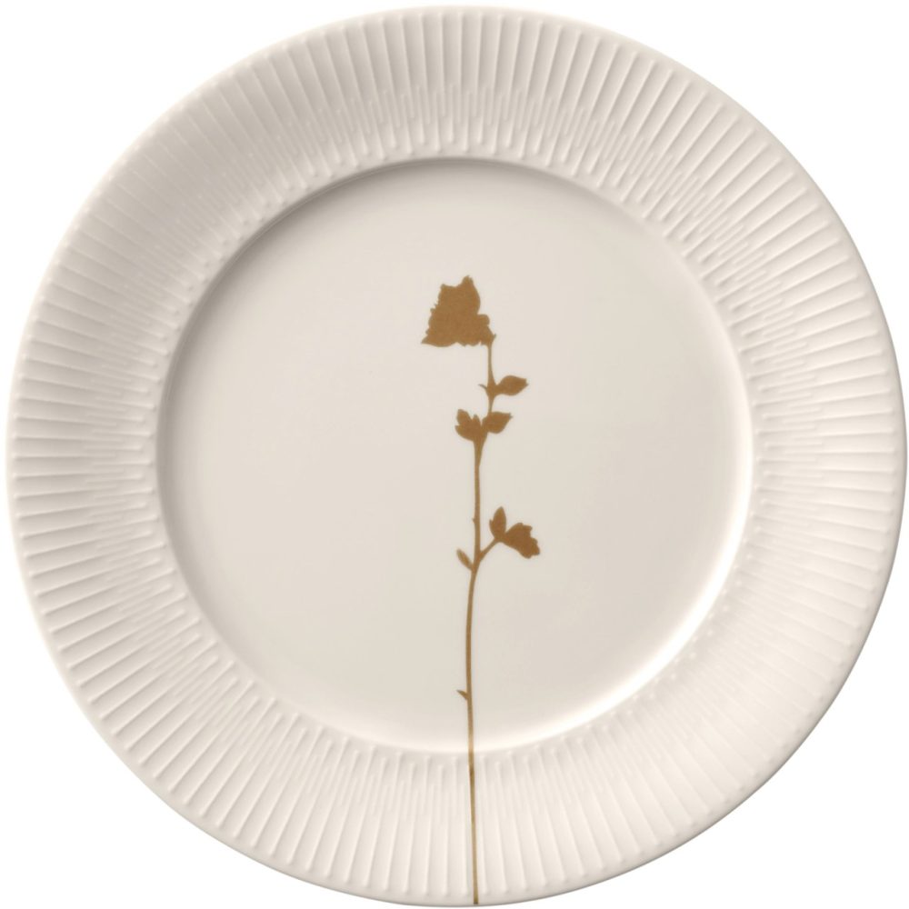 Delight Vibes PICKED Teller flach rund Fahne Relief 21cm