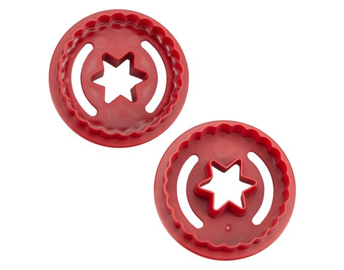 Linzer-Ausst.Sternø5.5rot gew.