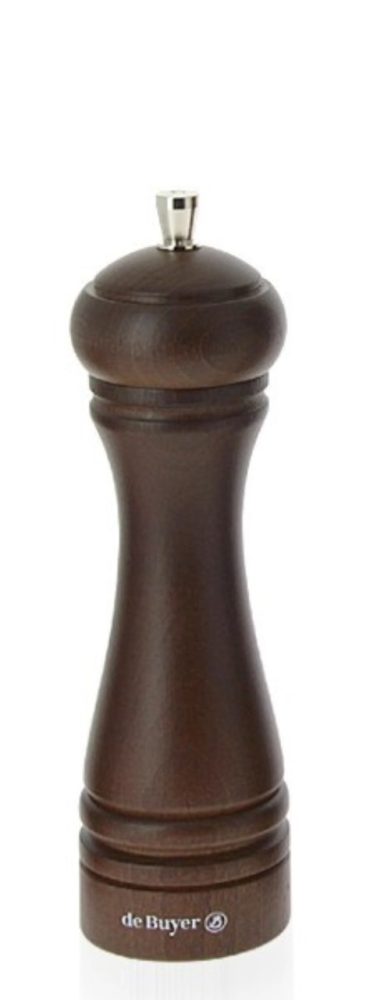Java Gewürzmühle aus Holz dunkel 18cm