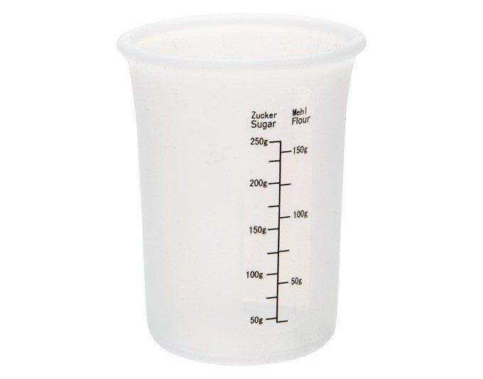 Messbecher 250 ml transp.