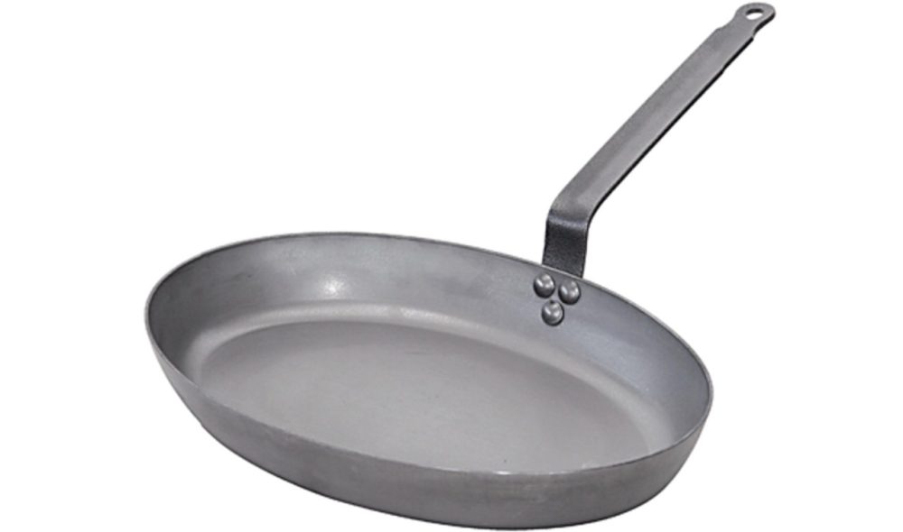 CARBONE PLUS Fischpfanne oval D:36cm Induktion