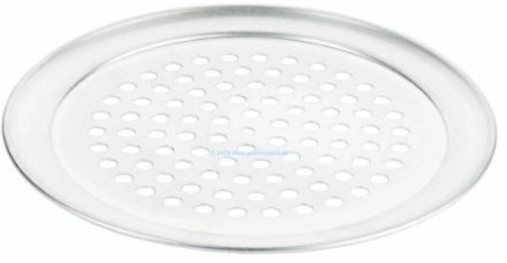 Pizzablech 24 cm, rund gelocht