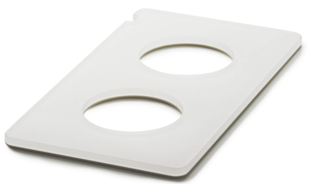 En Scence Platte GN 1/3 2 Karaffen Flaschen Nacryl Blanc