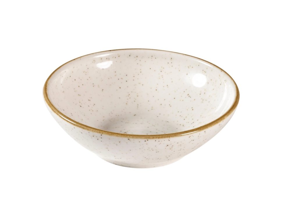 Churchill Bowl Stonecast Barley White; 260 ml, 13x4.2 cm (ØxH); weiss/braun; rund; 12 Stück / Pack