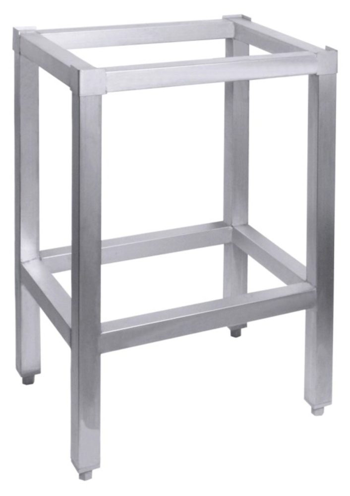 Edelstahluntergestell 50x40 cm zu Holzblock