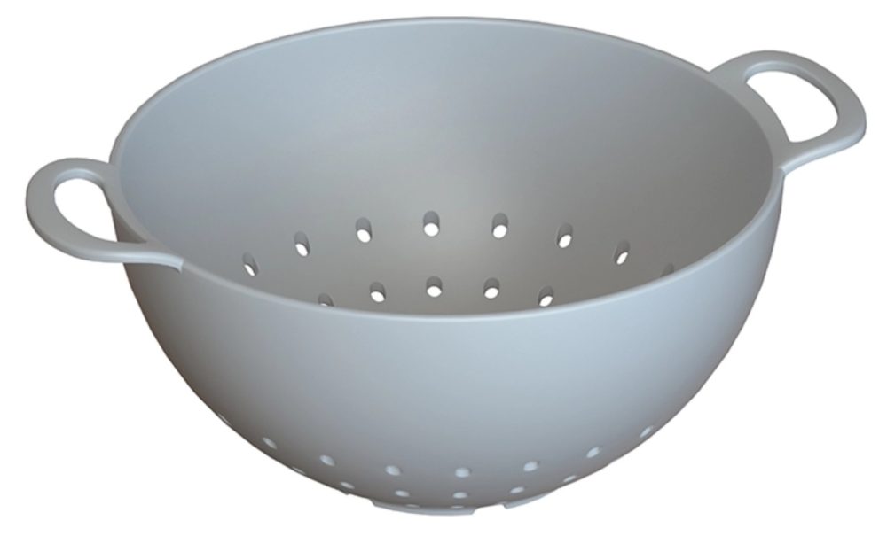 Salatsieb Biopolymer 24cm silver