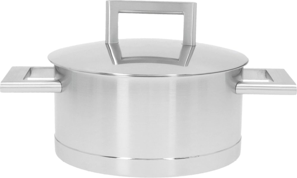John Pawson 7 Kochtopf 18cm mit doppelwandigem Deckel