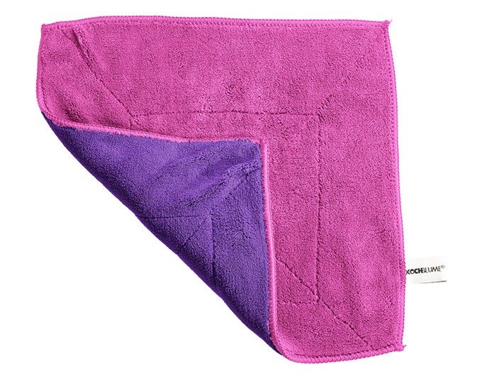 Microfasert. 30x30 pink-lila