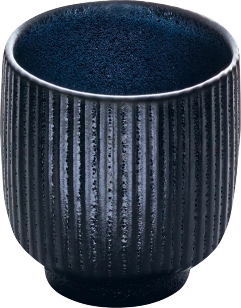 Playground Obertasse Nara Relief; 100 ml, 7x6.6 cm (ØxH); schwarz; 6 Stück / Pack