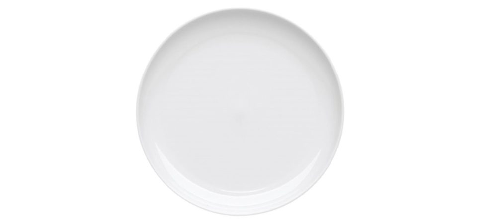 Kontaktwärme Teller halbtief D23cm H2.5cm