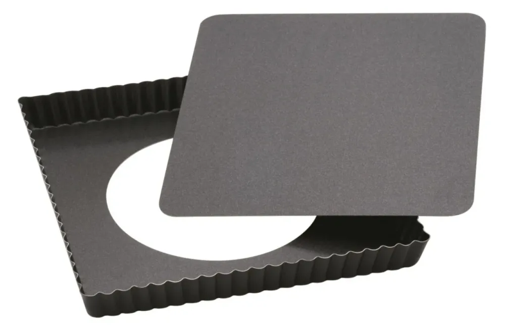 Kuchenblech quadratisch antihaft 23x23x2.5cm