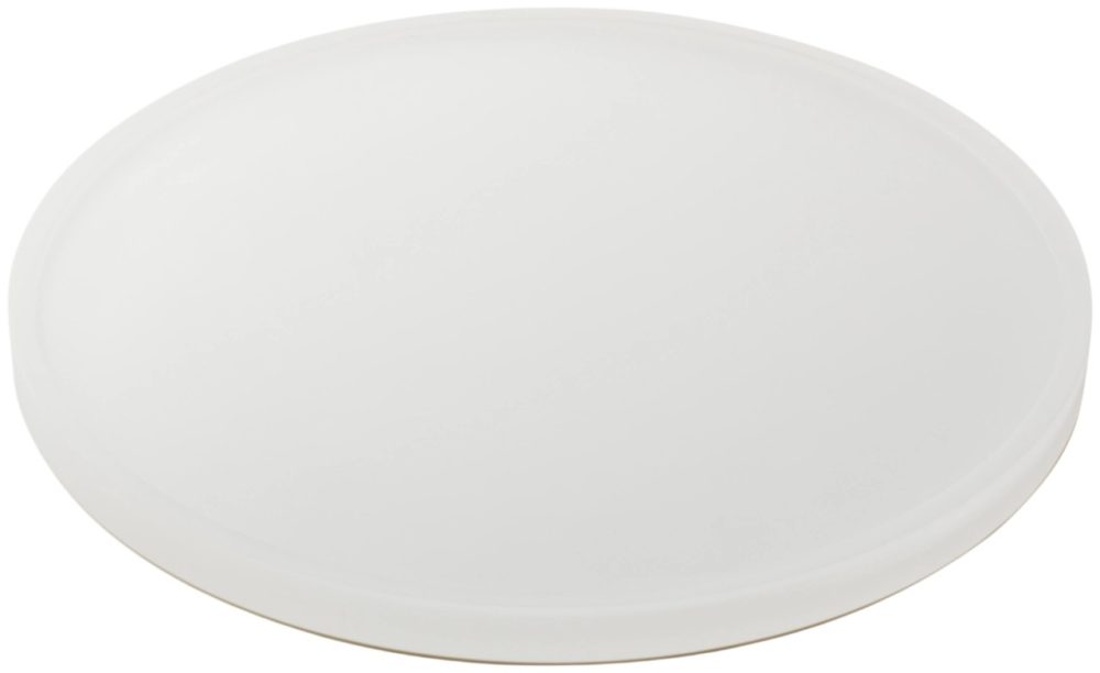 Mealplak Tablett rund D33cm H3cm Nacryl weiss