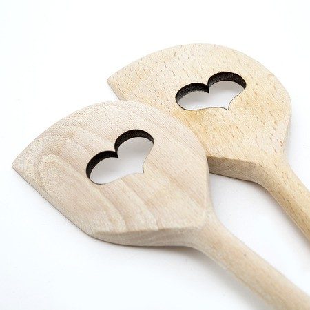 miniSchoggi GmbH - Holzkellenset Herz