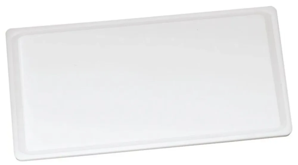 Schneidebrett mit Saftrille GN 2/1 H: 2cm weiss