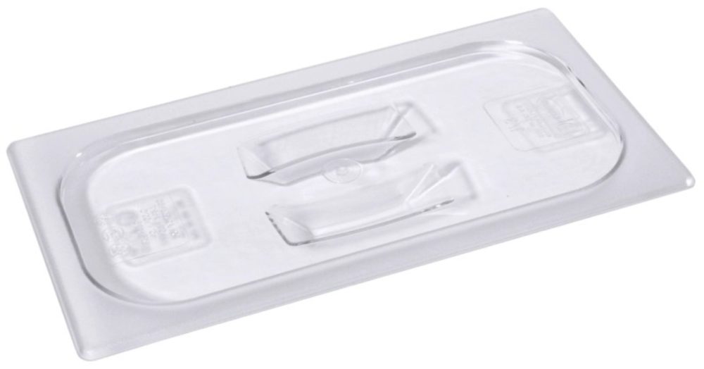 Deckel aus Polycarbonat 1/2 zu GN-Edelstahlbehältern