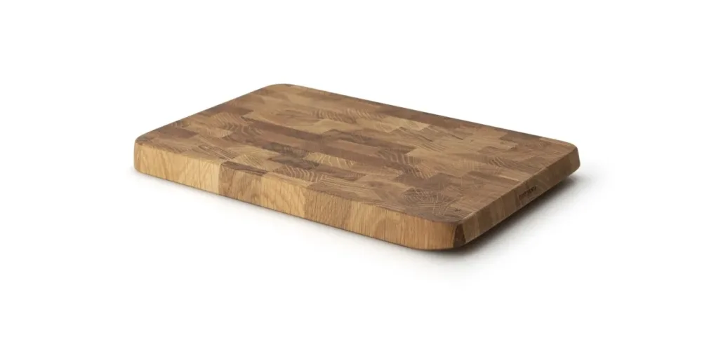 Eiche Stirnholz Schneidebrett 38x25x3cm