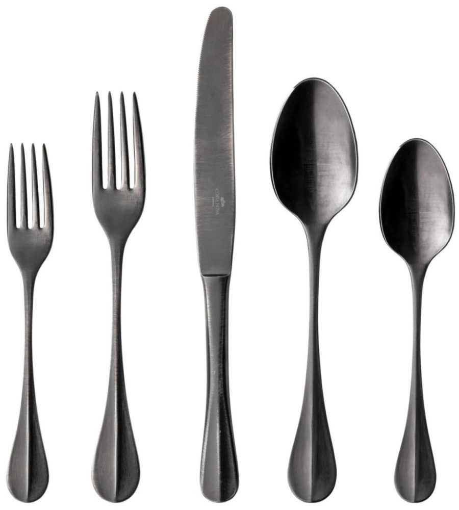 Nau Besteckset 5tlg antik schwarz