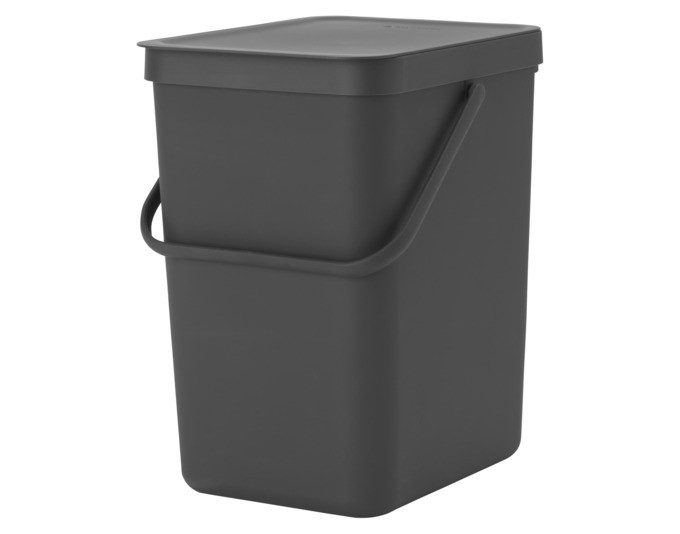 Brabantia - Abfalleimer, 25 L, Grau