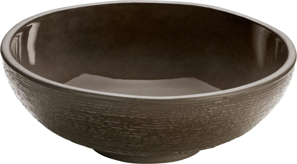 Playground ReNew Bowl Relief taupe 17cm