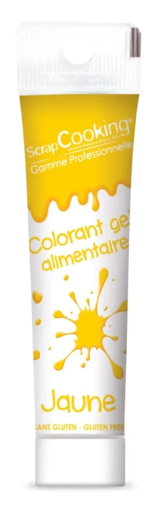 Lebensmittelfarbe Gel gelb 20g
