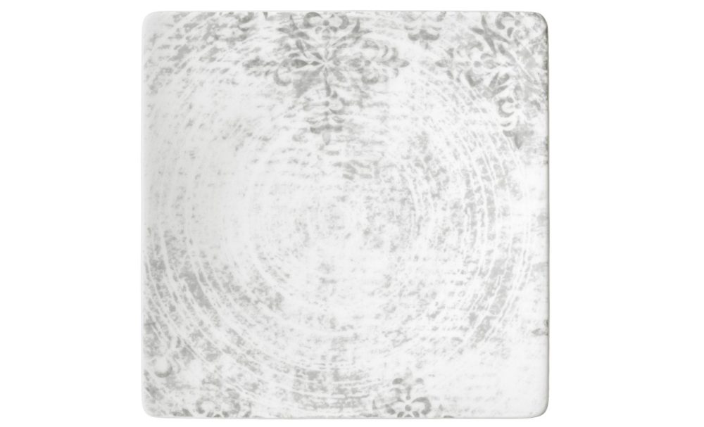 Shabby Chic 63071 Teller halbtief coupe eckig 12cm