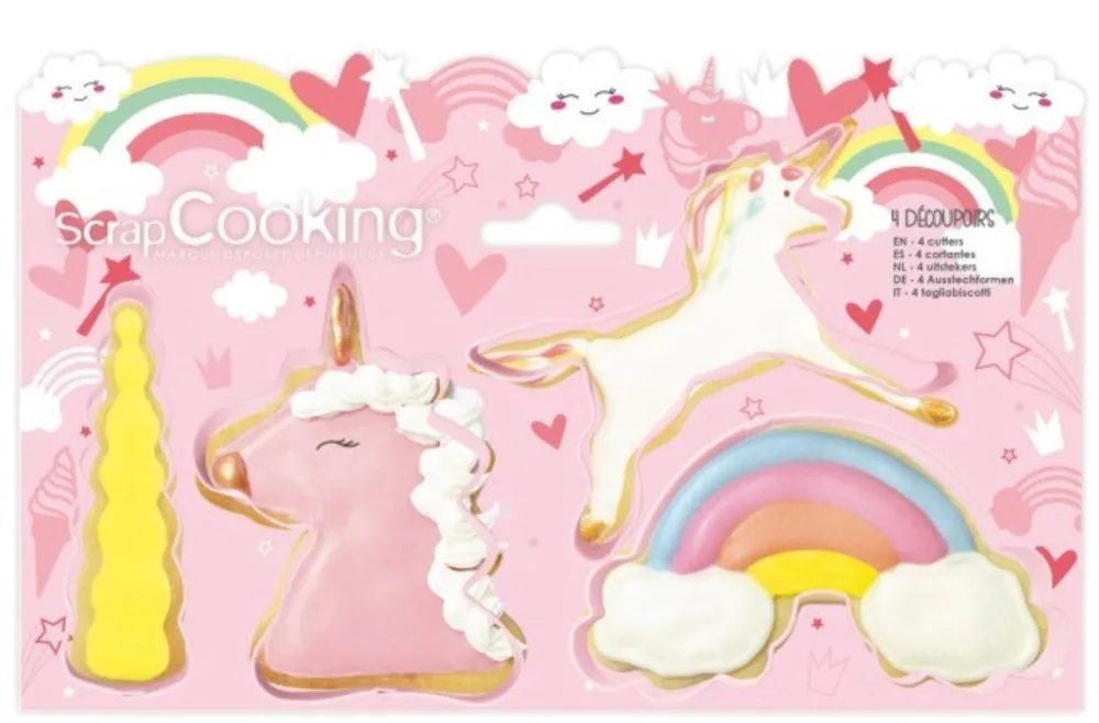 ScrapCooking - Ausstecher-Set, Set, Gold
