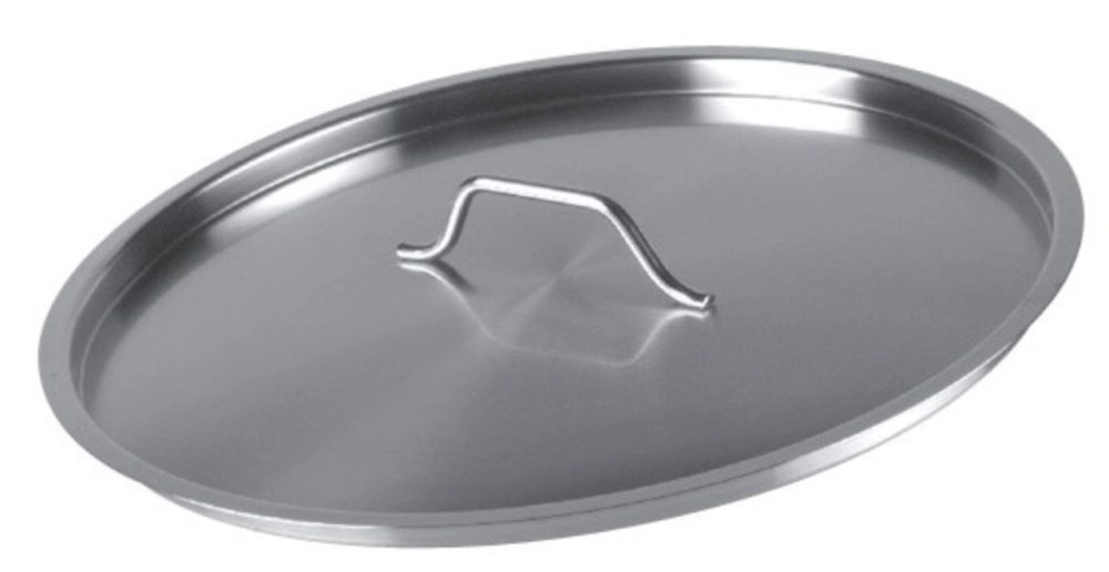 Deckel Piazza Basic Edelstahl Edelstahl 28 cm - Material: 18/10 Edelstahl - Deckel
