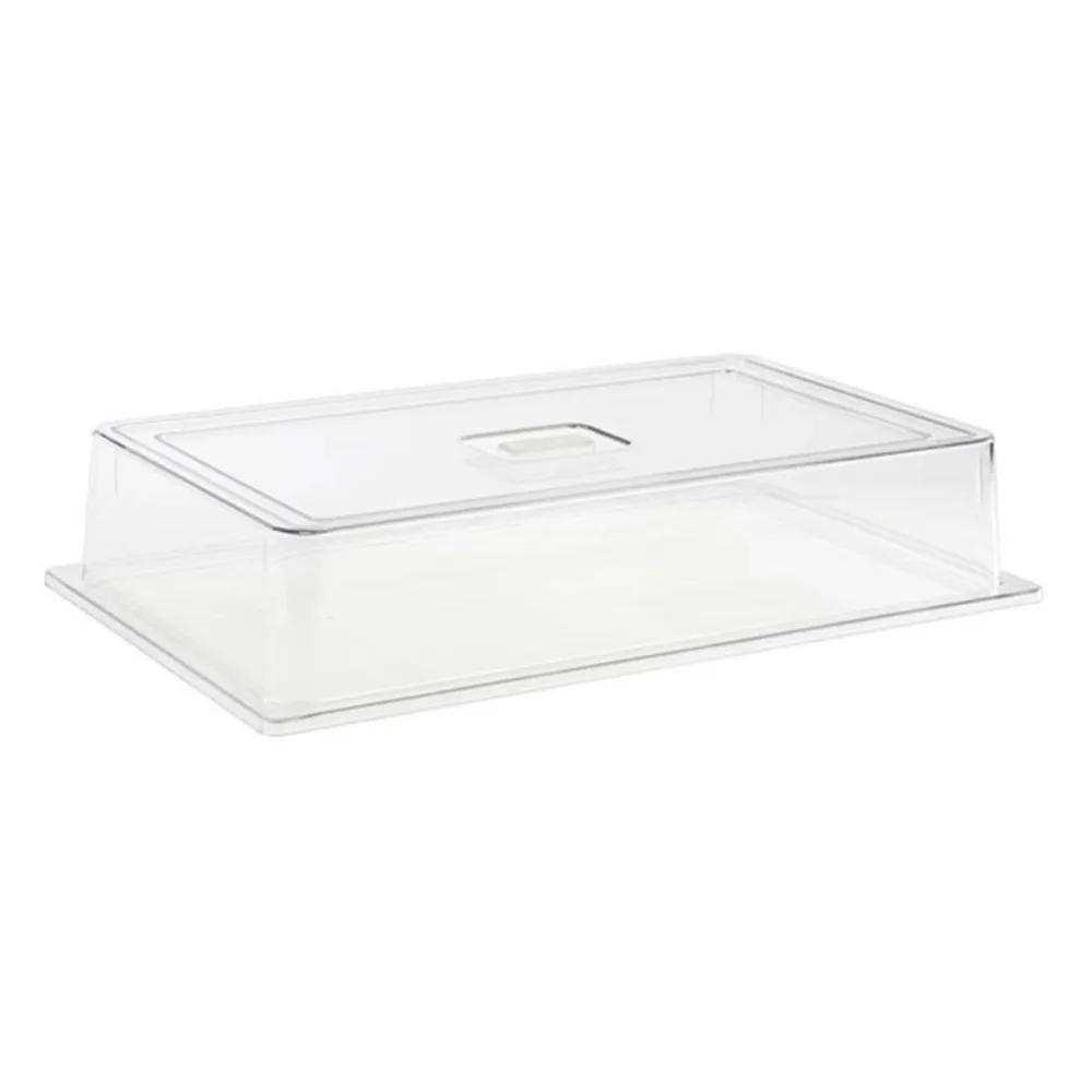 APS GN 1/3 Abdeckhaube, Kunststoff; GN 1/1, 53x32.5x9.5 cm (LxBxH); transparent; rechteckig