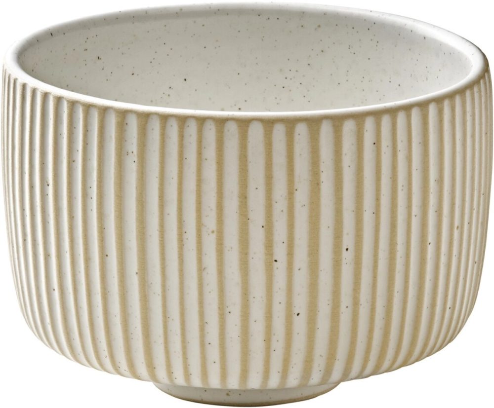 Playground Becher Nara nieder Relief; 300 ml, 9.7x6.7 cm (ØxH); weiss; 6 Stück / Pack