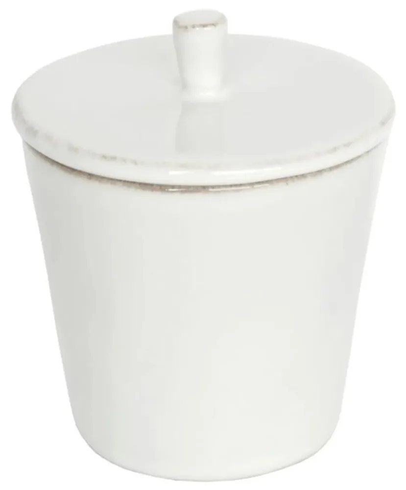 Aparte Zuckerschale 205ml D8.4cm H10.3cm weiss