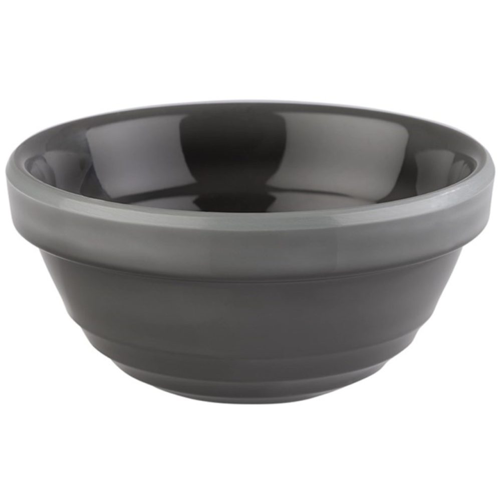 Schale EMMA D7.5cm H3.5cm Melamin grau