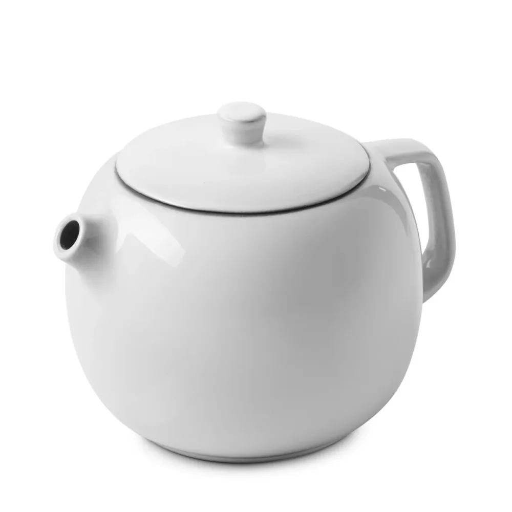 Equinoxe Teekanne D17.5cm H12.5cm 75cl weiss cumulus