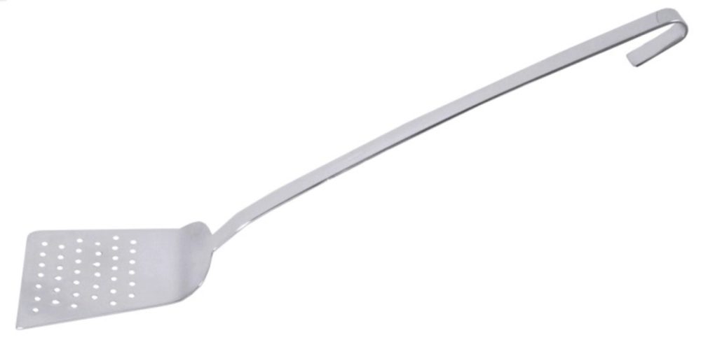 Pfannenschaufel, perforiert langer Stiel 36 cm