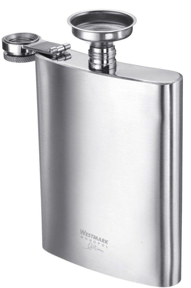 Flachmann mit Trichter Delano, 236ml