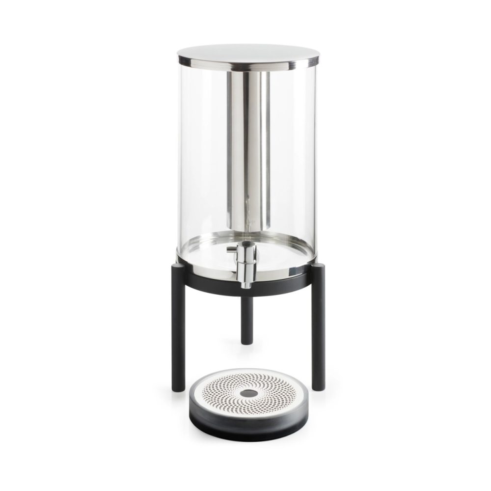 En Scene Saftspender mit Abtropfschale Glas + Metall 8L