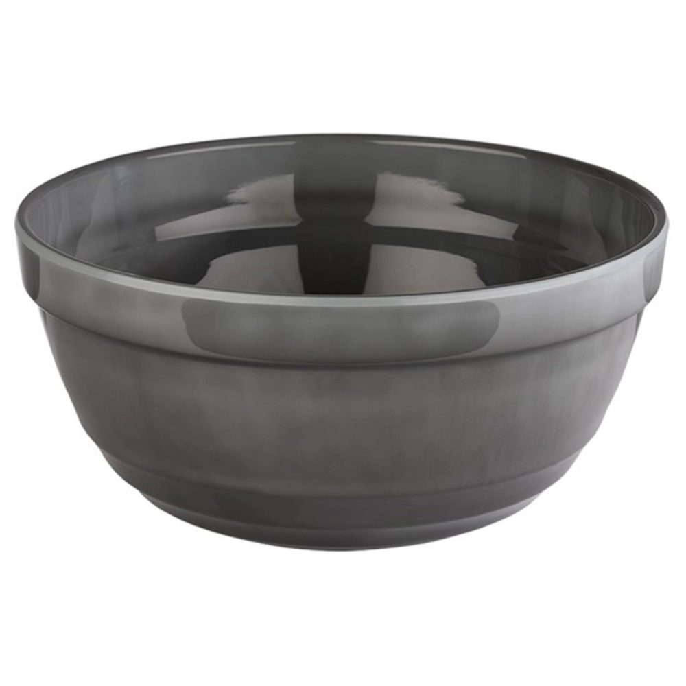 APS Schale Emma Silber Kunstharz 23 cm 10.5 cm - Farbe: Grau - Material: Melamin - Schale