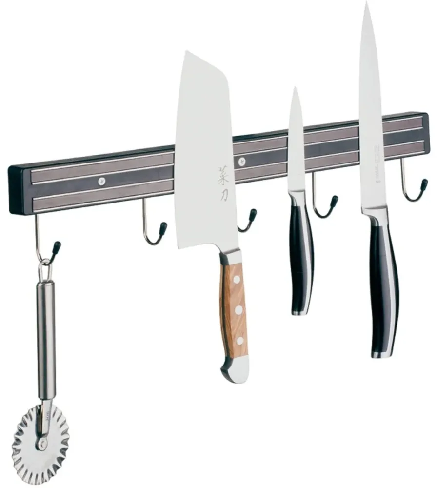 APS Magnet-Messerhalter; 47x4x2 cm (LxBxH); silber