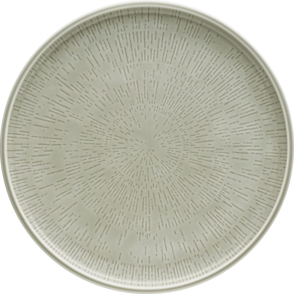 Shiro Glaze Steam Teller flach coupe Struktur 28cm