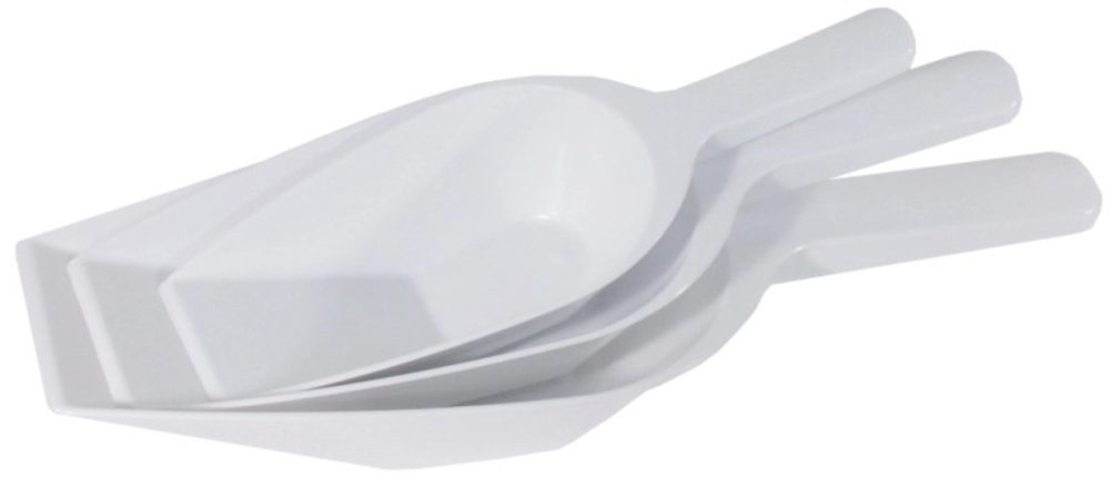 Mehlschaufel, weiss 31 cm