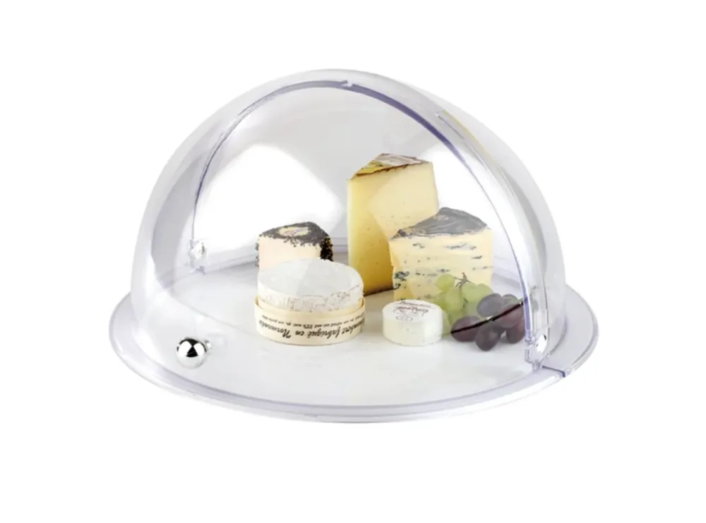 APS Rolltophaube ; 38x40.5 cm (ØxH); transparent; rund