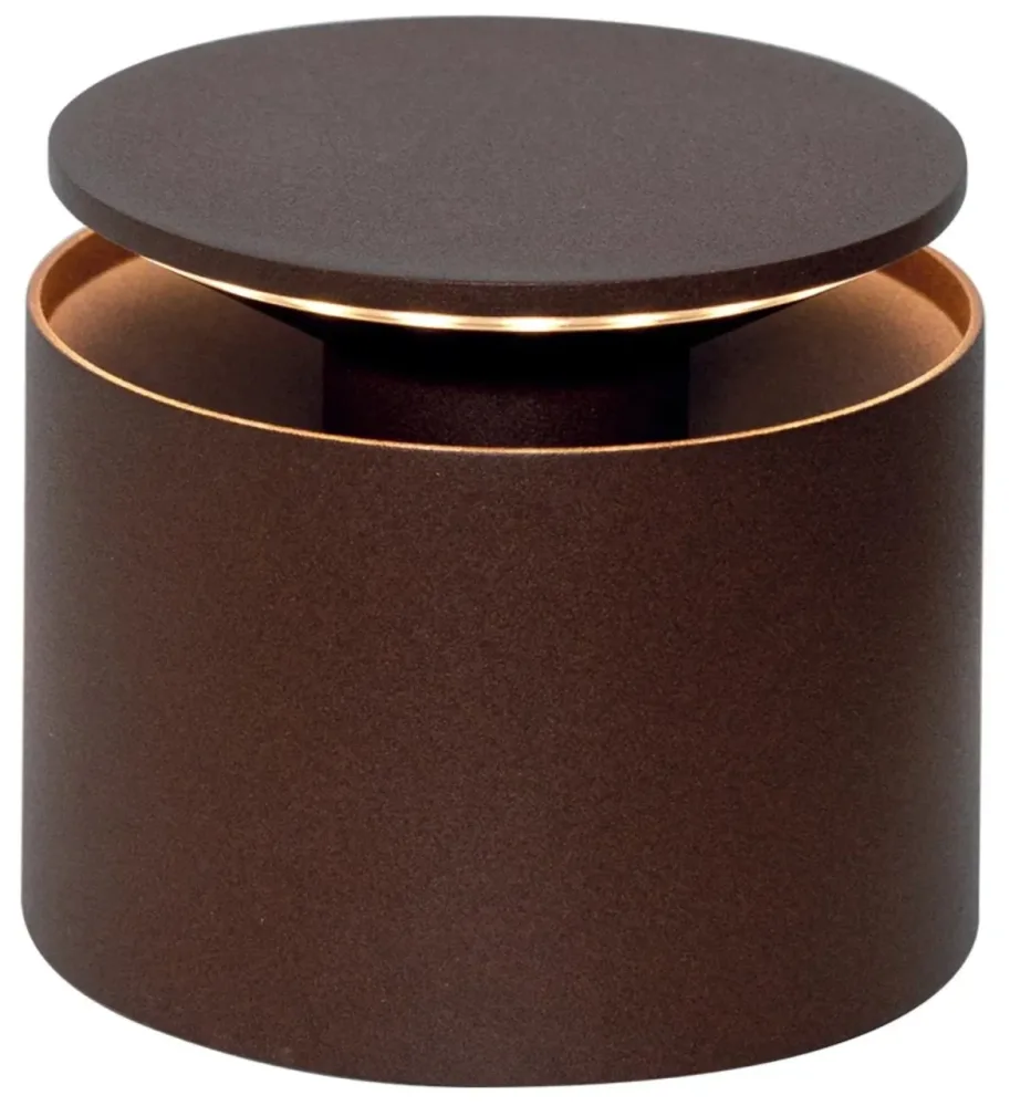 Push-Up Tischlampe D12x8.3cm corten