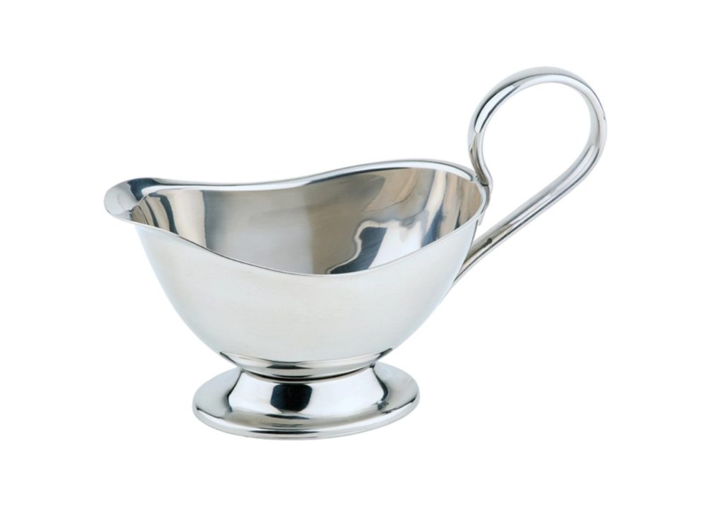 Sauciere Aps Silber Edelstahl 10.5 cm 13.5 cm 0.45 l - Sauciere