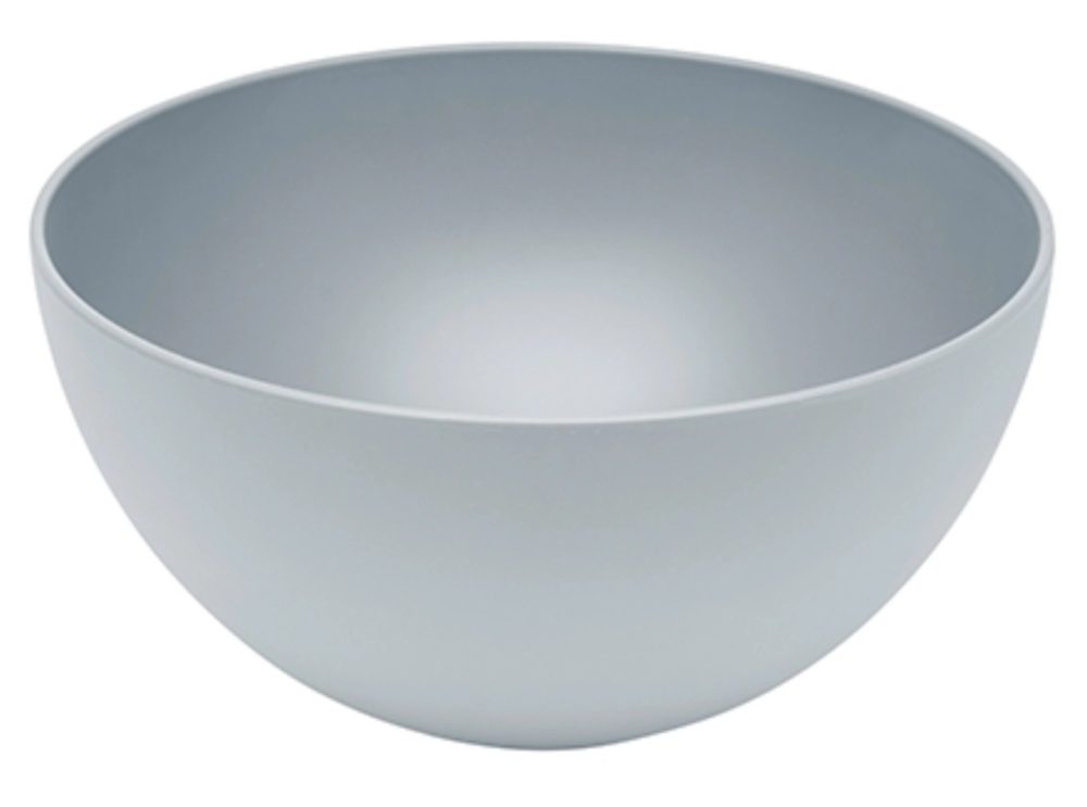 Schüssel Biopolymer 20cm silber