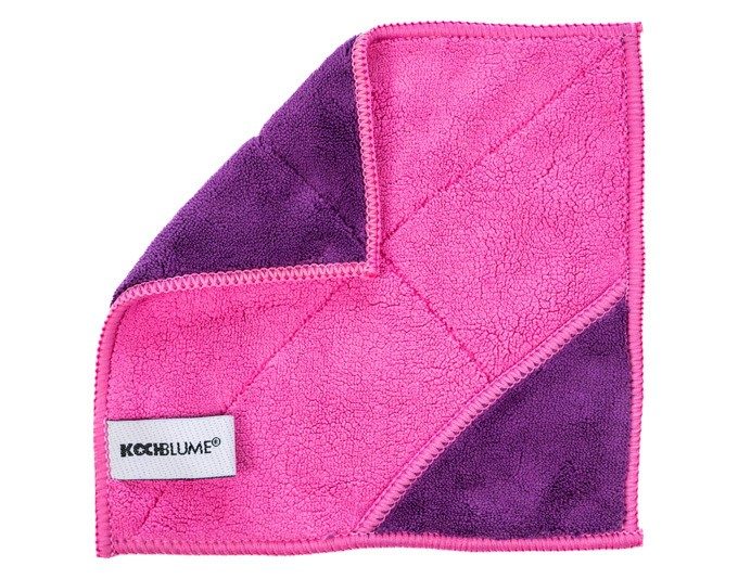 Microfasert.18x18 pink-lila