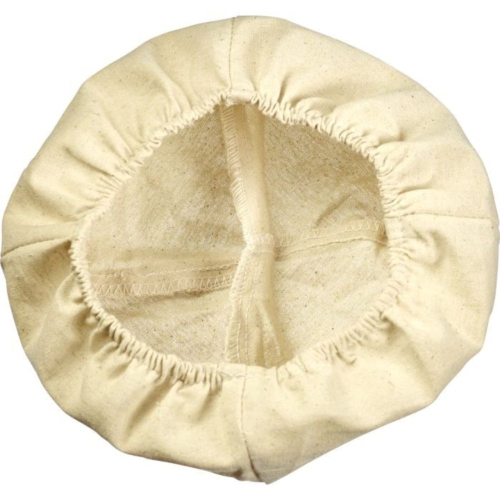 Bezug für Korb, rund gross, beige
