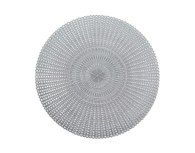 Tischset Cut out silber ø41cm